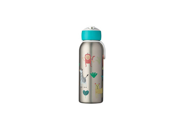 BOTELLA INOX  FLIP UP TERMICA ANIMAL FRIENDS 350 ML