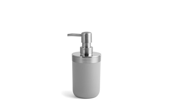 DOSIFICADOR JABON GRIGIO GRIS INOX