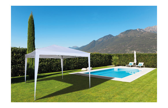 CARPA PLEGABLE ALUMINIIO 3X3 M BLANCO