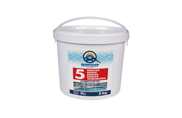 CLORO 5 ACCIONES TABLETA 250 GR 5 KG
