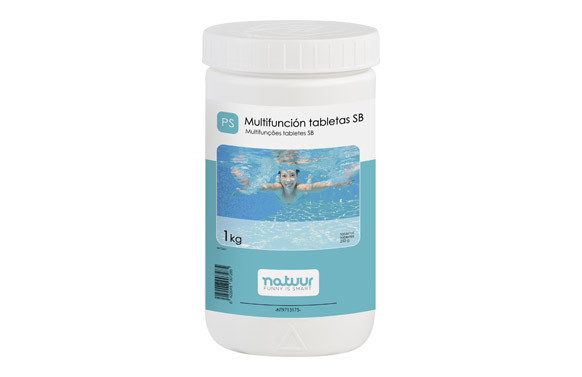 CLORO MULTIFUNCION SIN SULFATO COBRE TABLETA 250 G 1 KG