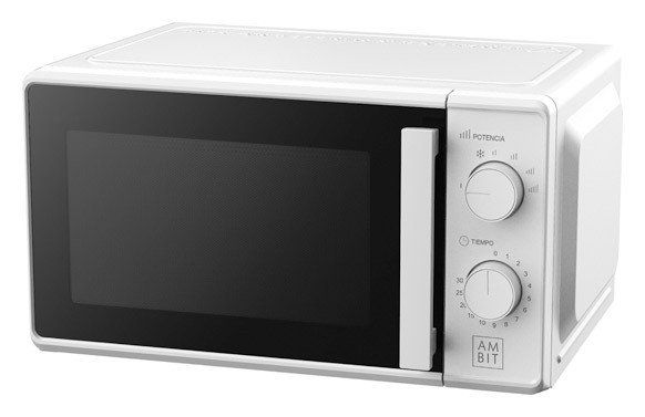 HORNO MICROONDAS SIN GRILL HM-20 20 L BLANCO