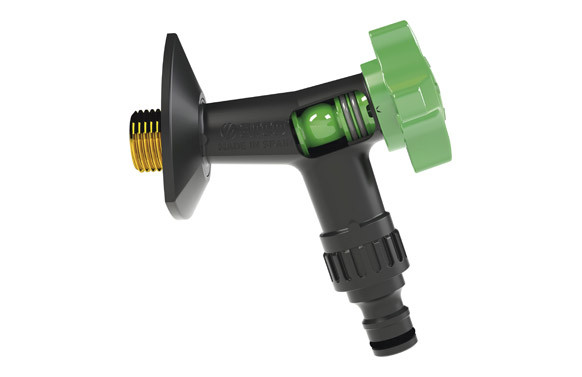 GRIFO LIFE 1/2 M X C/RAPIDA M/MULTIPOSICI?N VERDE