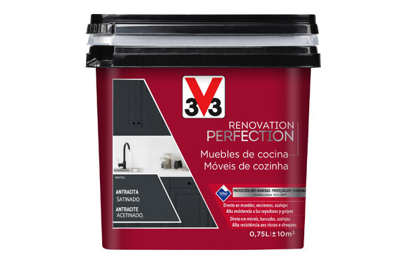 PINTURA RENOVACION COCINAS RENO PERFECTION 2 L ANTRACITA