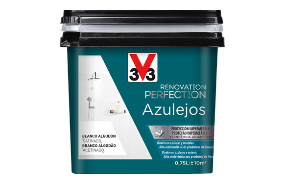 PINTURA RENOVACION BAÑOS RENO PERFECTION AZULEJOS 750 ML GRIS PLUMA