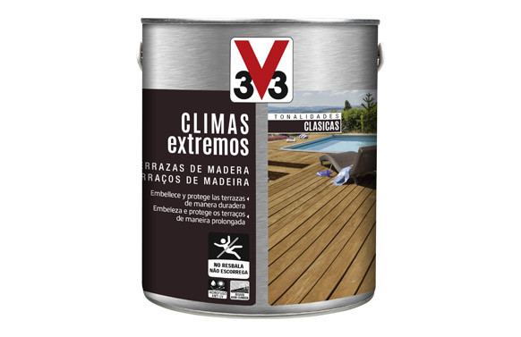 PROTECTOR TERRAZAS DE MADERA CLIMAS EXTREMOS TONALIDAD CLASICA 2,5 L TECA