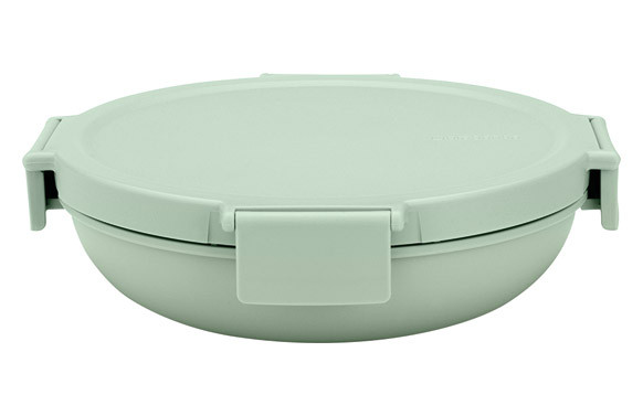 CONTENEDOR ALIMENTOS REDONDO 1 L VERDE JADE