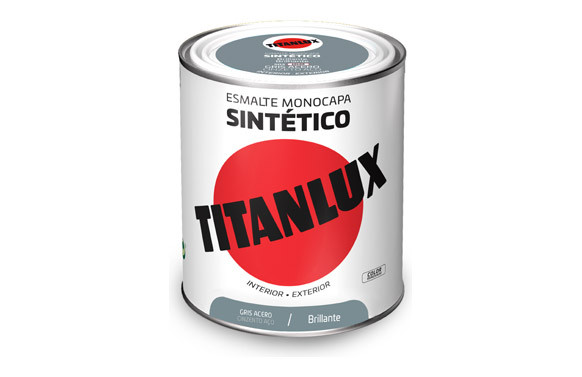 ESMALTE SINTETICO BRILLO 0503 750 ML GRIS ACERO