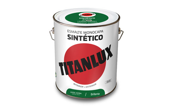 ESMALTE SINTETICO BRILLO 0514 4L VERDE HIERBA