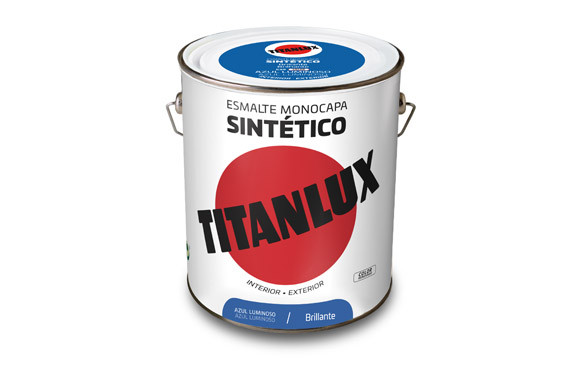 ESMALTE SINTETICO BRILLO 0539 4L AZUL LUMINOSO