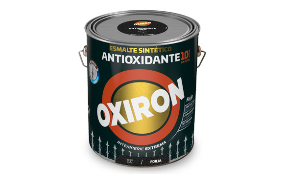 ESMALTE ANTIOXIDANTE OXIRON FORJA 4 L NEGRO