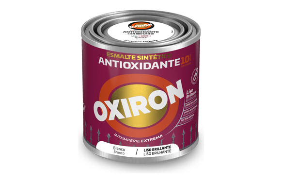 ESMALTE ANTIOXIDANTE OXIRON LISO BRILLO 250 ML BLANCO