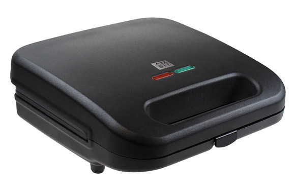 SANDWICHERA GRILL C/PLACAS EXTRAIBLES 800 W NEGRO