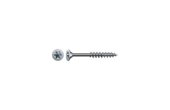 TIRAFONDO MADERA PR T30 CABEZA PLANA TORX WIROX 6 X 150 MM 100 UDS