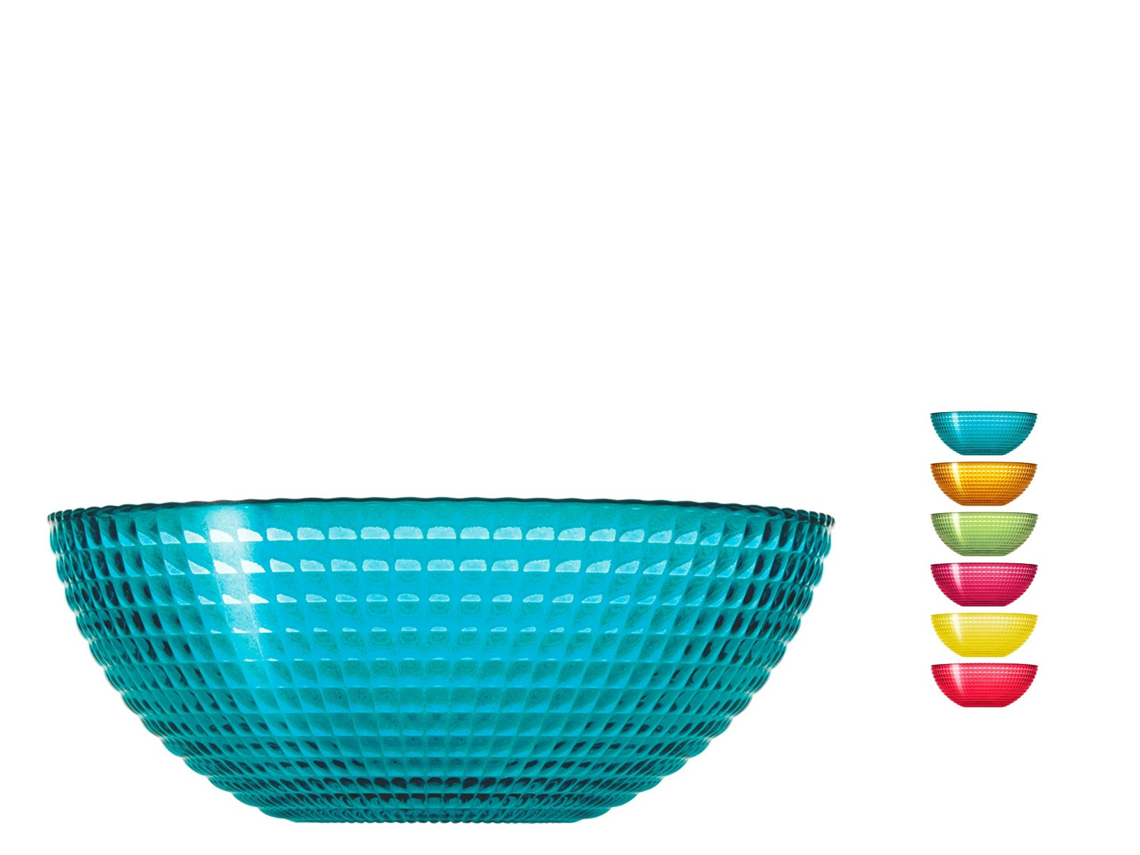 ENSALADERA CRISTAL COLORS 24 CM GENERATIONS SURTIDOS
