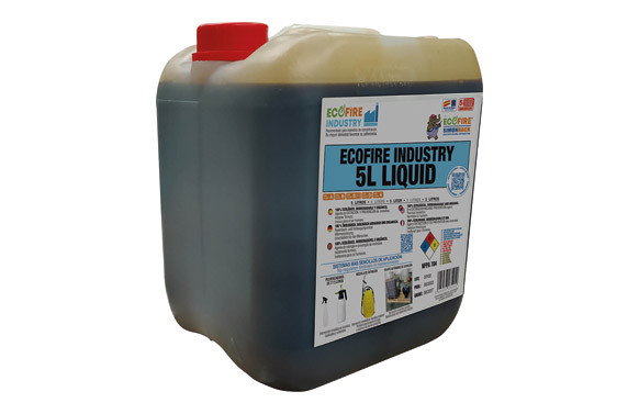EXTINTOR DE INCENDIOS ECOFIRE INDUSTRY 5L
