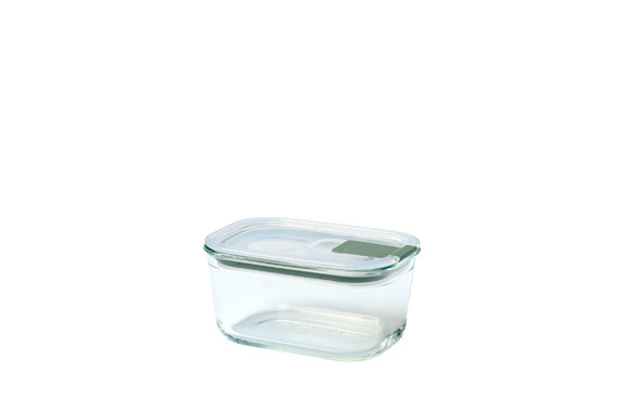CONTENEDOR ALIMENTOS VIDRIO EASYCLIP 450 ML MENTA