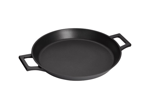 PAELLERA ALUMINIO FUNDIDO ABSOLUT NEGRA FULL INDUCTION Ø 32 CM