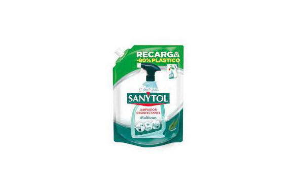 LIMPIADOR DESINFECTANTE MULTIUSOS ECO-RECARGA 750 ML
