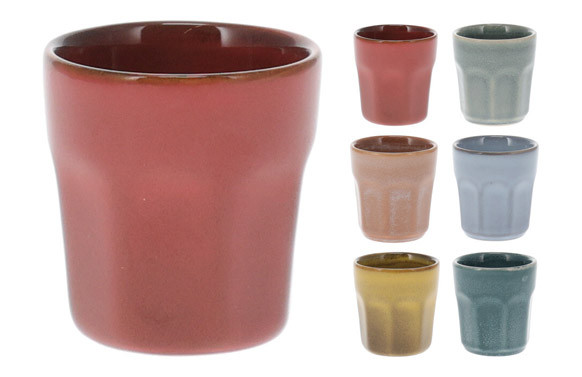 MUG STONEWARE 10 CL SURTIDO