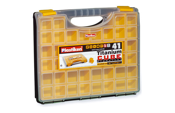 CLASIFICADOR MALETIN POLIPROPILENO 21 COMPARTIMENTOS MOVILES 410 X 330 X 60 MM
