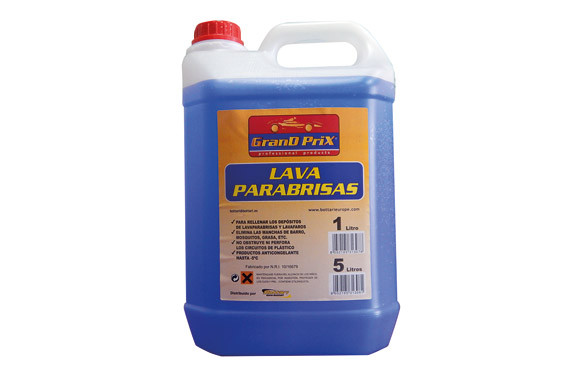 LAVAPARABRISAS COCHE 5LT 10% AZUL