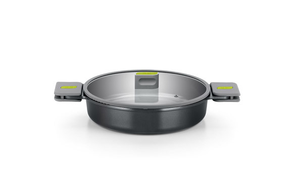 CAZUELA BAJA ALUMINIO FUNDIDO LIFE Ø 32 CM