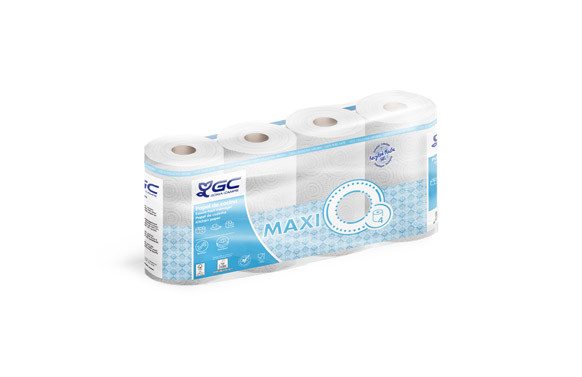 PAPEL COCINA DOMESTICO (4 ROLLOS) 2 CAPAS