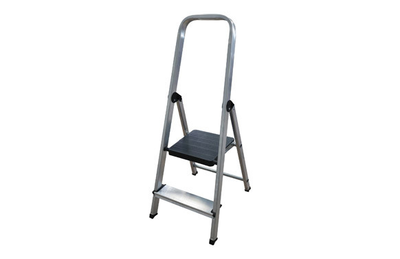 ESCALERA ALUMINIO DOMESTICA 2 PELDAÑOS