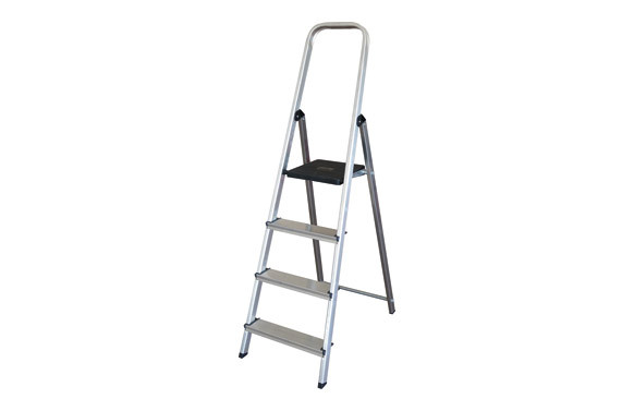 ESCALERA ALUMINIO DOMESTICA 4 PELDAÑOS
