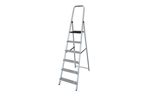 ESCALERA ALUMINIO DOMESTICA 6 PELDAÑOS