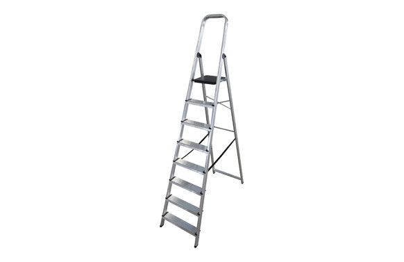 ESCALERA ALUMINIO DOMESTICA 8 PELDAÑOS