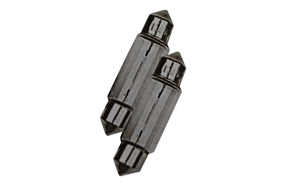 LAMPARA AUTOMOVIL 12V-5W 10.5X38 MATRICULA- INTERIOR 2 UNIDADES