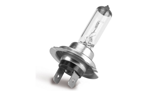 LAMPARA AUTOMOVIL 12V-55W H7 HALOGENA FARO DELANTERO LUZ BLANCA
