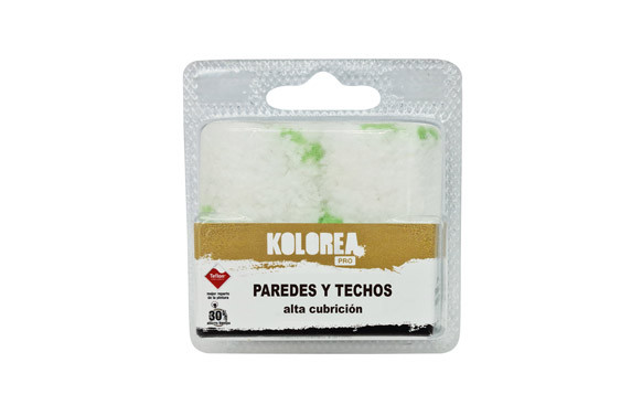 MINI RODILLO RECAMBIO PAREDES Y TECHOS PRO TEFLON 6 CM X Ø16 MM