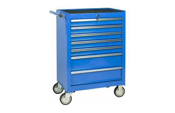 CARRO HERRAMIENTAS 7 CAJONES AZUL 680 X 458 X 995 MM