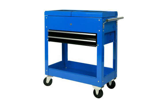 CARRO HERRAMIENTAS 2 CAJONES AZUL 705 X 370 X 830 MM