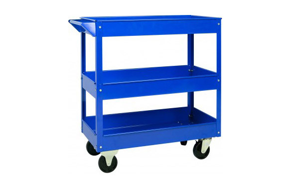 CARRO HERRAMIENTAS 3 BANDEJAS AZUL 730 X 376 X 780 MM