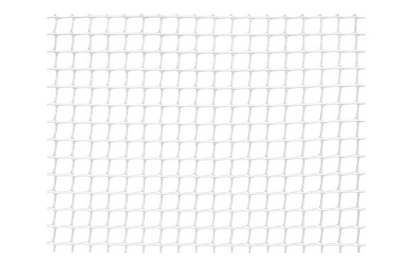 MALLA PLASTICA 10 X 10 MM 400 GR/M² 1 X 5 M BLANCO