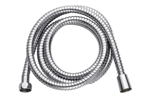 FLEXO DE DUCHA EXTENSIBLE 150-200 CM ACERO INOX TUBO INTERIOR DE EPDM CONECTORES DE ACERO INOX