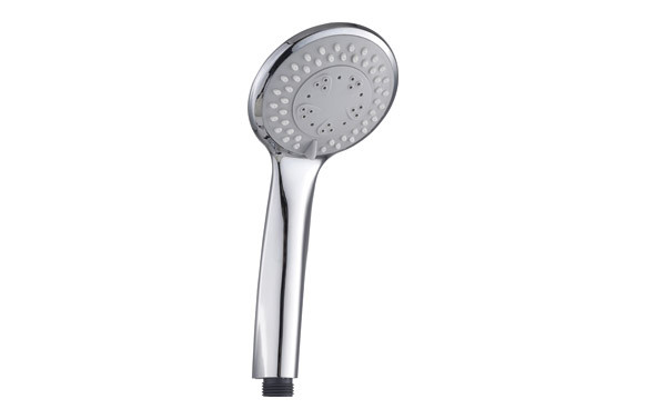 MANGO DE DUCHA DE 9.7CM CON 3 FUNCIONES EN ABS CROMADO Y ECONOMIZADOR DE CAUDAL
