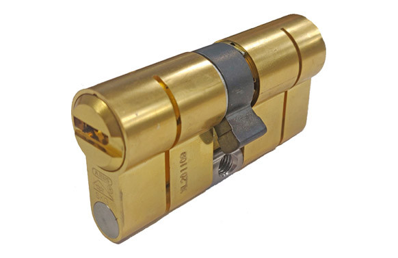 CILINDRO XELUS, LEVA LARGA, DOBLE EMBRAGUE 35-35 LATON, 5 LLAVES