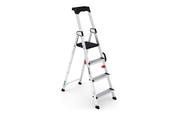 ESCALERA ALUMINIO PROFESIONAL 4 PELDAÑOS