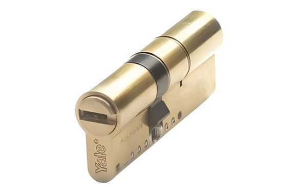 CILINDRO YL6 LEVA LARGA, 30-50 LATON, 5 LLAVES