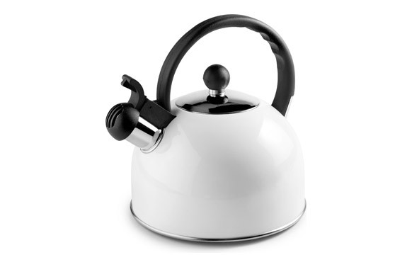 TETERA PAVA INOX BLANCA 2,5 L