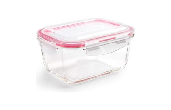 CONTENEDOR ALIMENTOS VIDRIO ALTO 950 ML