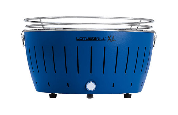 BARBACOA CARBON SOBREMESA CLASSIC Ø 34 CM AZUL