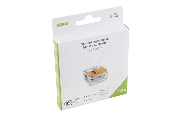 BORNA DE CONEXIËN RAPIDA 221-612/995-010 6MM‚ 10 U 221-612/995-010