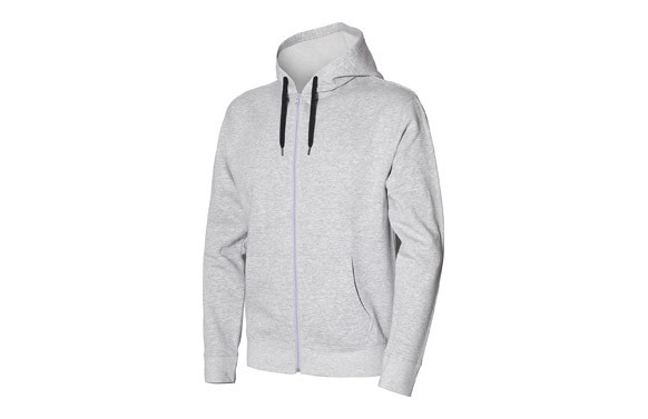 SUDADERA CREMALLERA COMPLETA ANTELO GRIS TALLA L