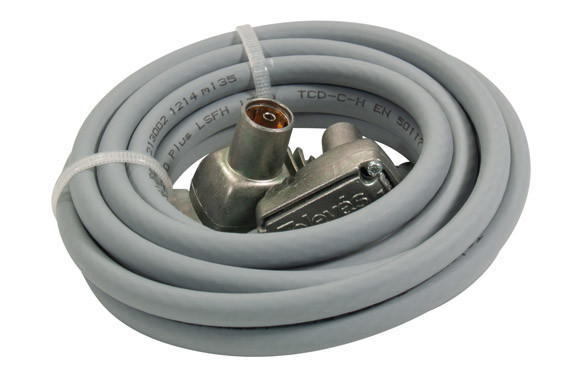 CABLE TV COAXIAL ACODADO LTE 1.5M 